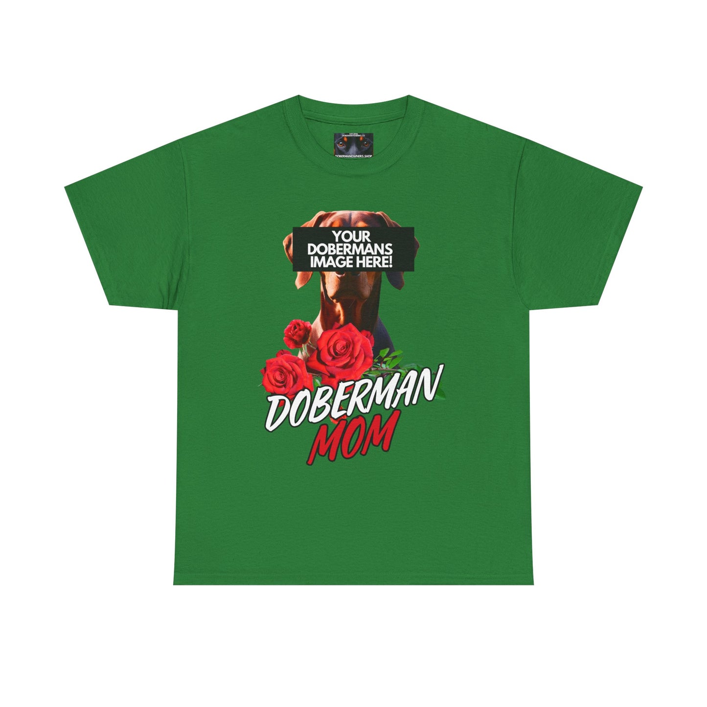 Custom Mom Roses  Private Lable Unisex Heavy Cotton Tee