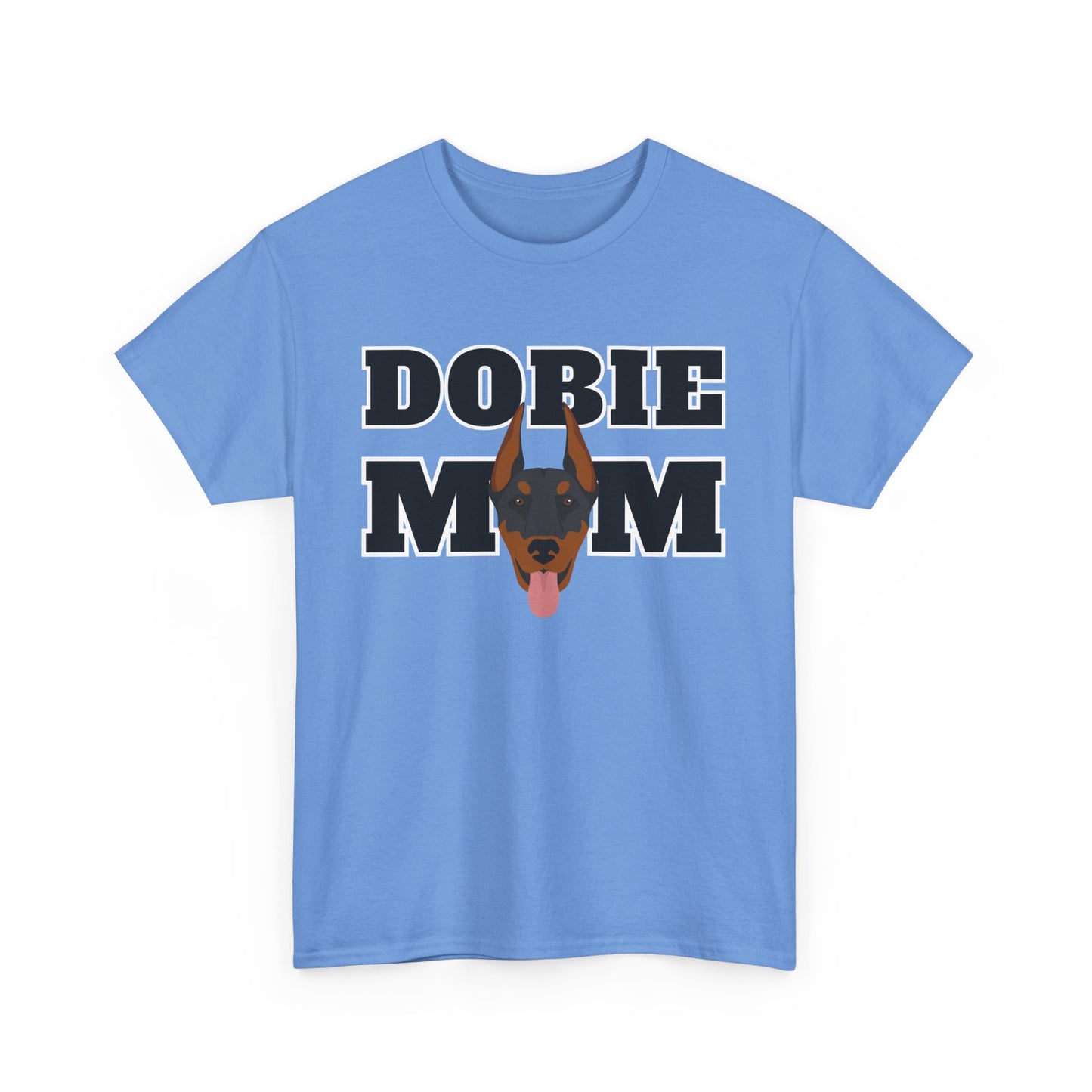 Dobie Mom 02 2025 Unisex Heavy Cotton Tee