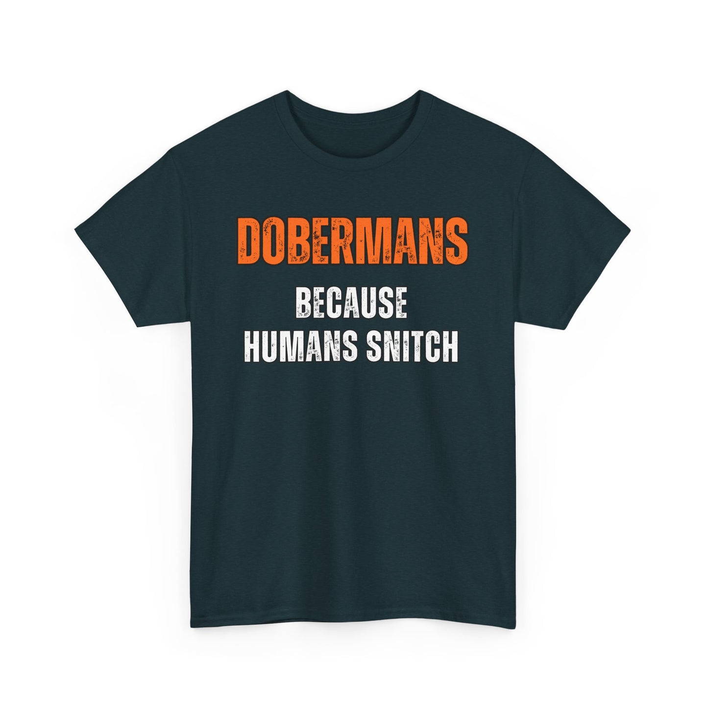 Dobermans Because 4 2025 Unisex Heavy Cotton Tee