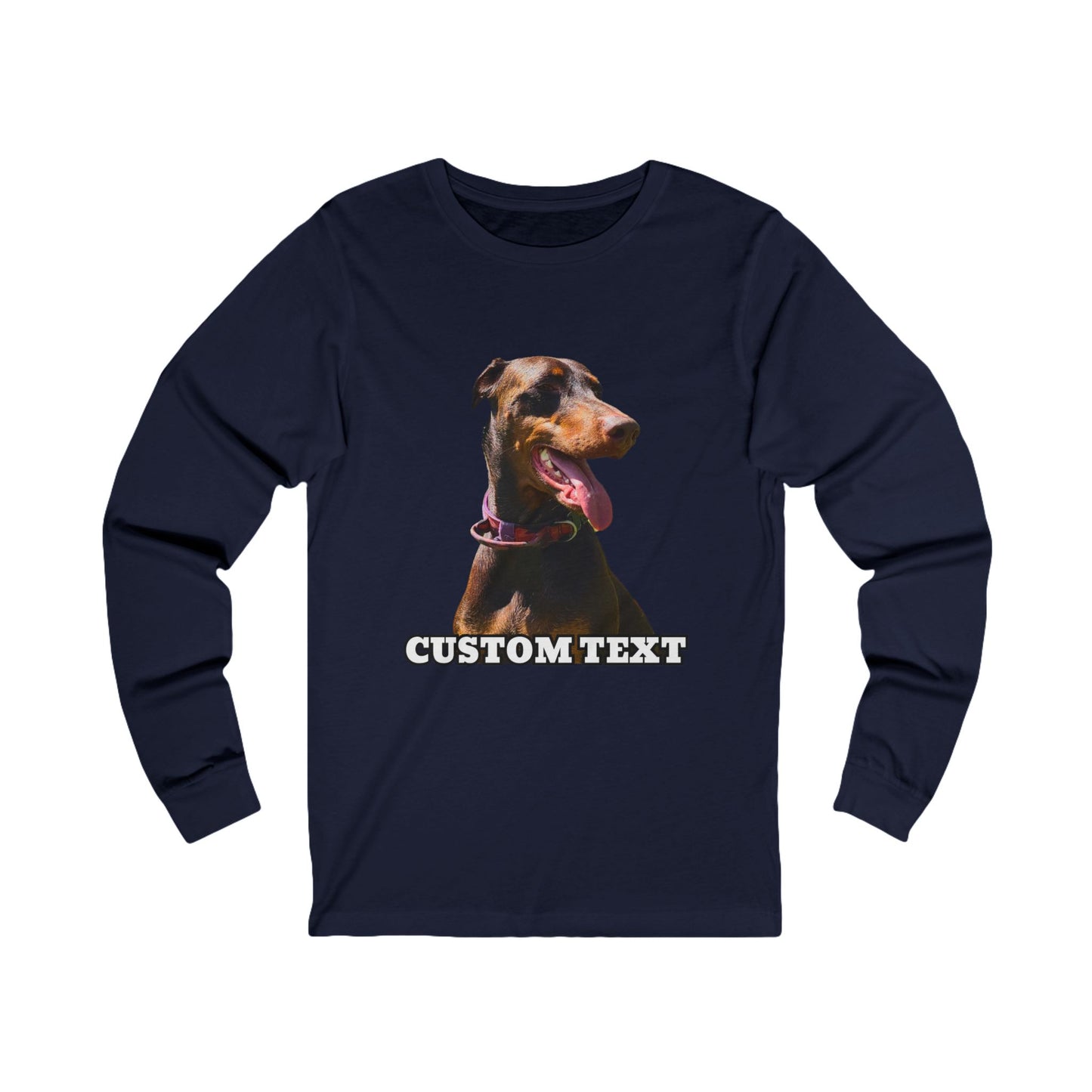 Custom Unisex Jersey Long Sleeve Tee