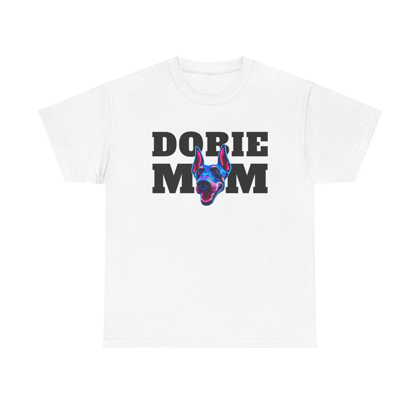 Dobie Mom 08 2025 Unisex Heavy Cotton Tee