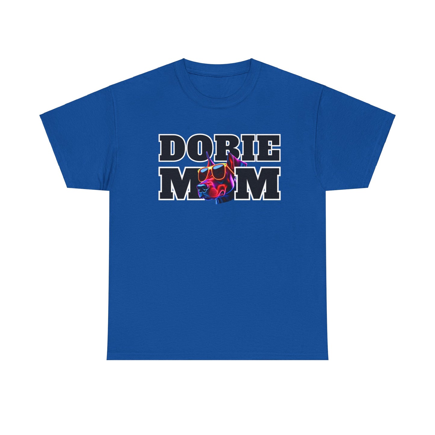 Dobie Mom 09 2025 Unisex Heavy Cotton Tee