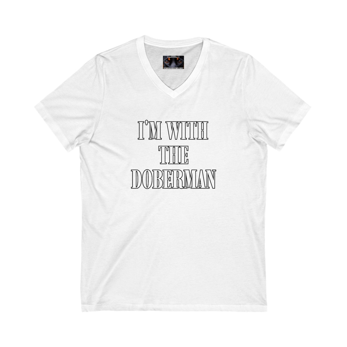 Owners 1  Private Label Unisex Jersey Short Sleeve V-Neck Tee
