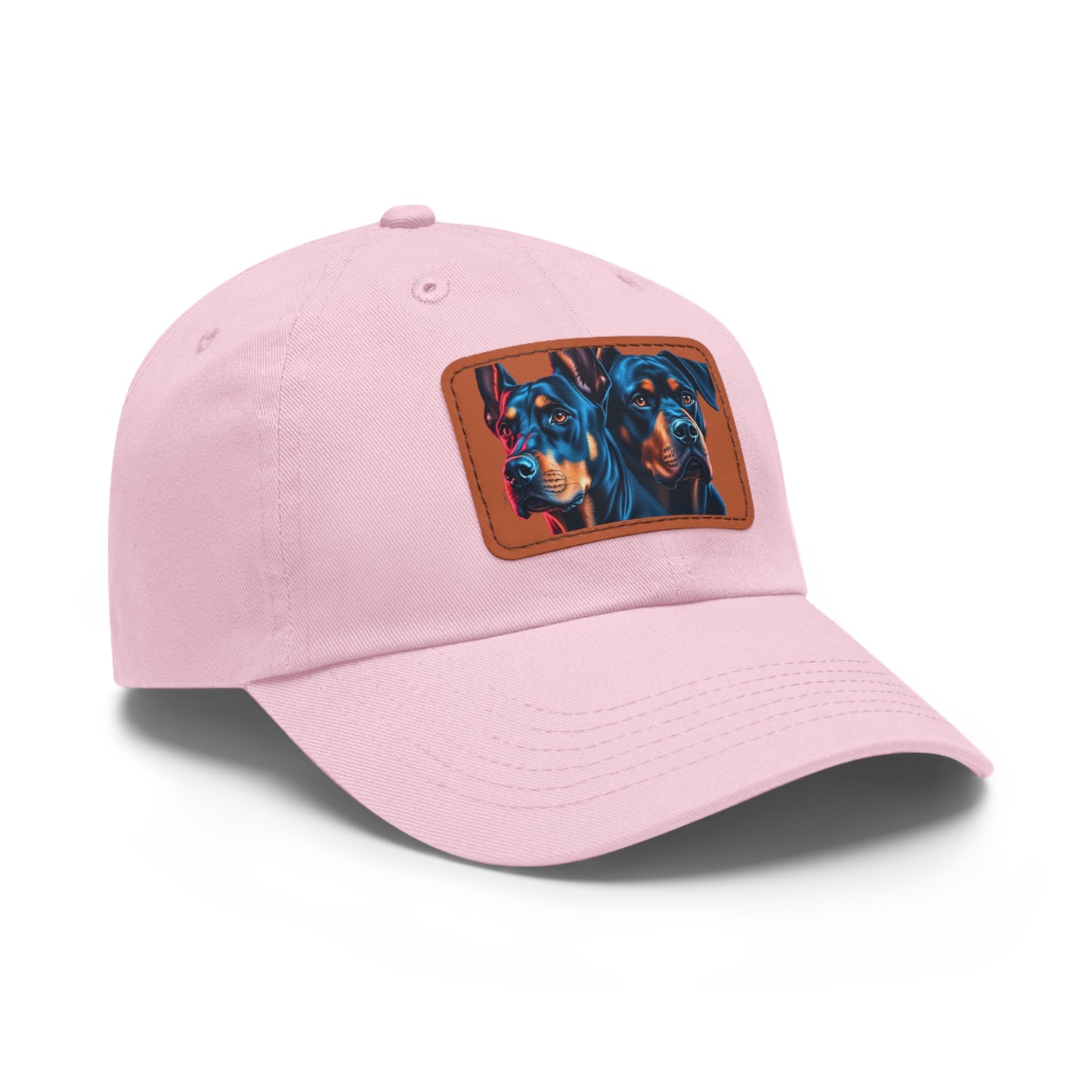 Los Primos 1 Dad Hat with Leather Patch (Rectangle)