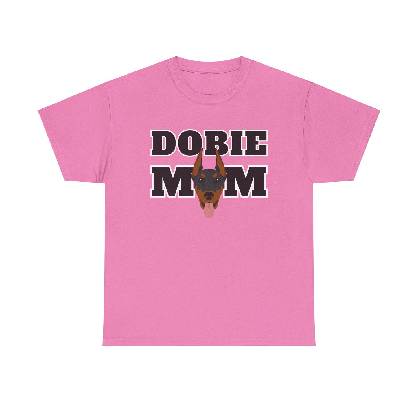 Dobie Mom 02 2025 Unisex Heavy Cotton Tee