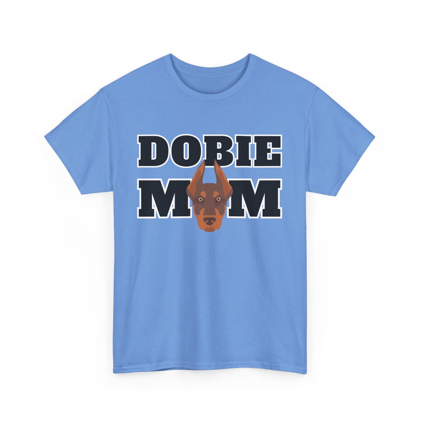 Dobie Mom 07 2025 Unisex Heavy Cotton Tee