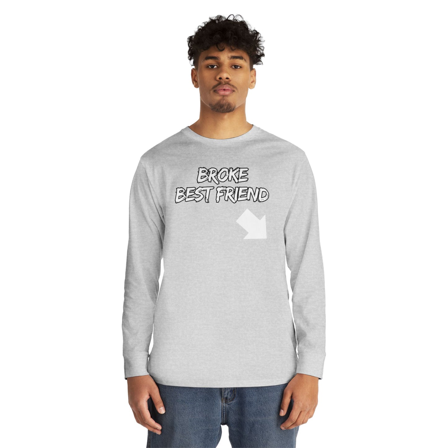 Bestfriend 1| Long Sleeve Crewneck Tee