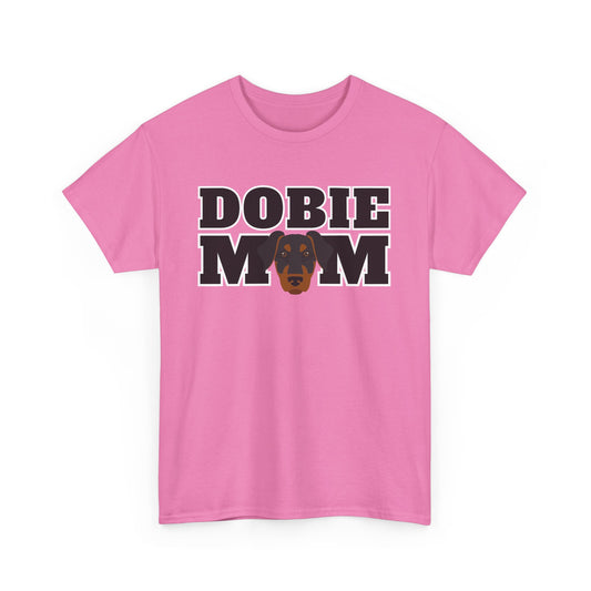 Dobie Mom 03 2025 Unisex Heavy Cotton Tee