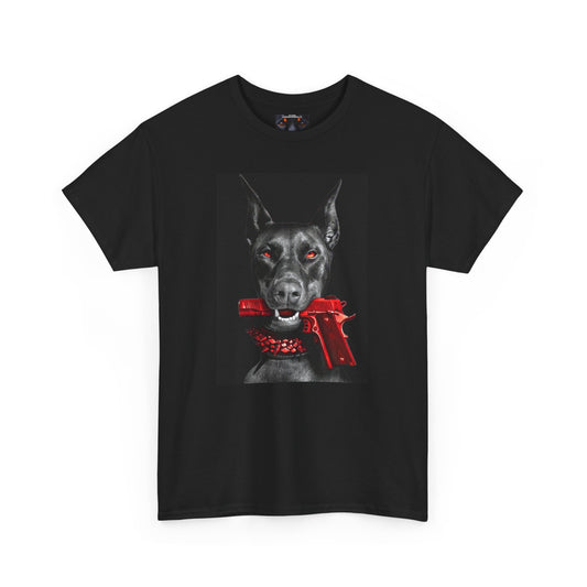 Red 1 Private Lable Unisex Heavy Cotton Tee