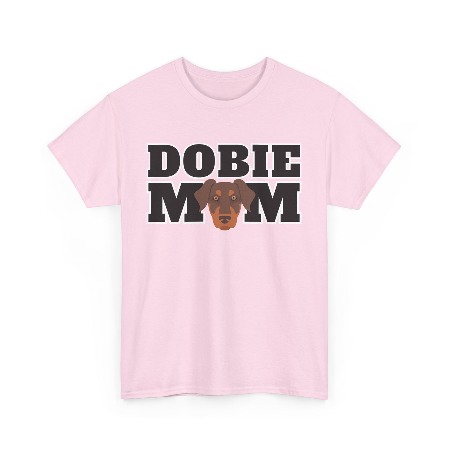 Dobie Mom 04 2025 Unisex Heavy Cotton Tee