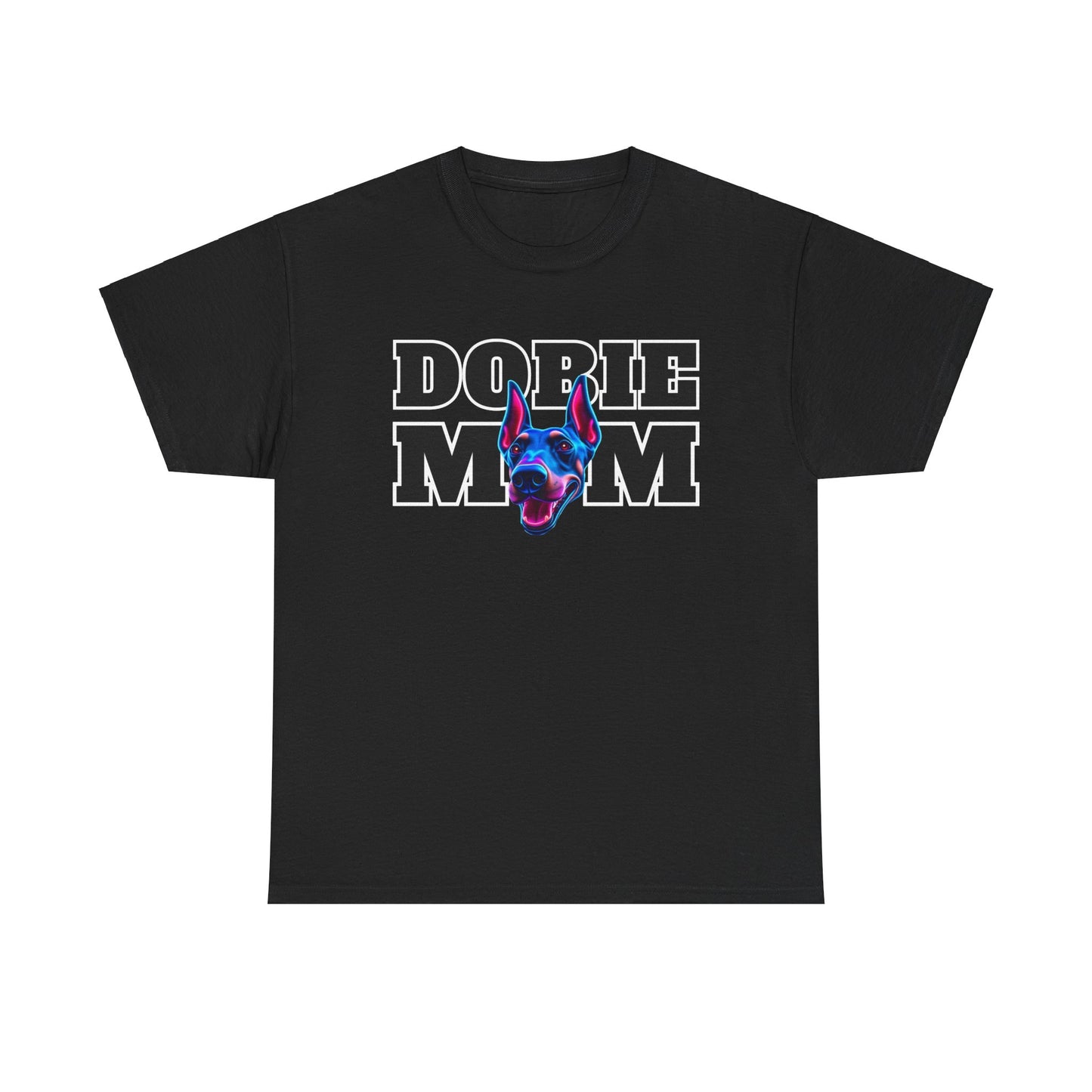 Dobie Mom 08 2025 Unisex Heavy Cotton Tee