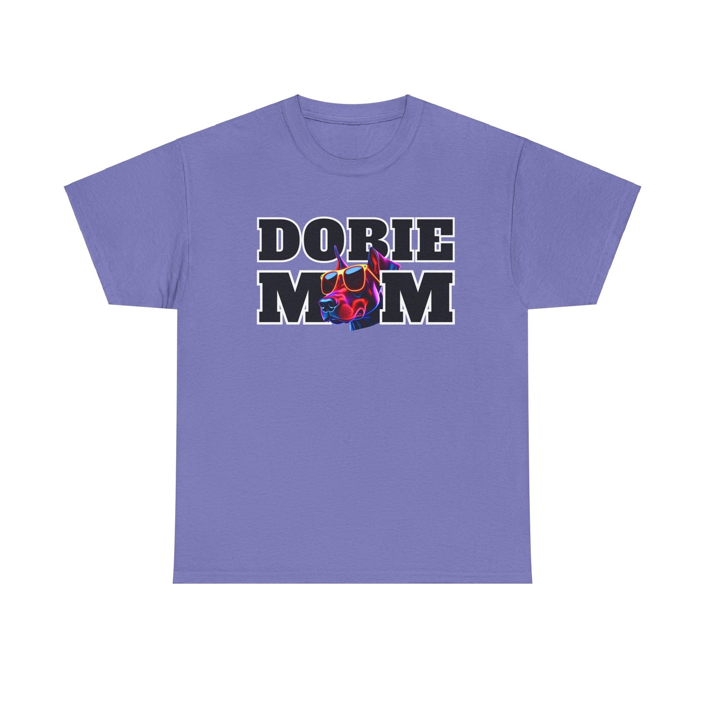 Dobie Mom 09 2025 Unisex Heavy Cotton Tee