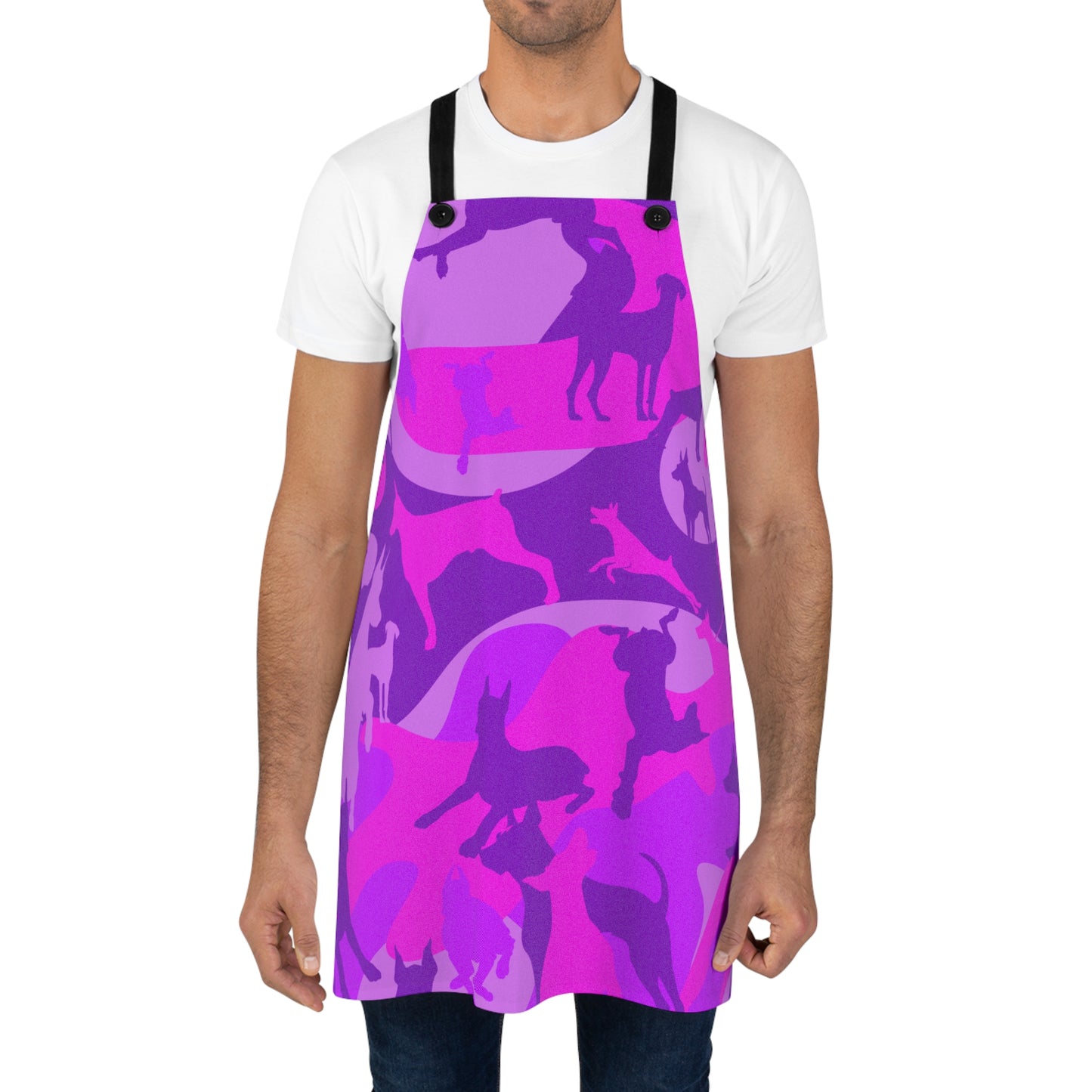 Doberman Camo Pattern 5 Apron (AOP)