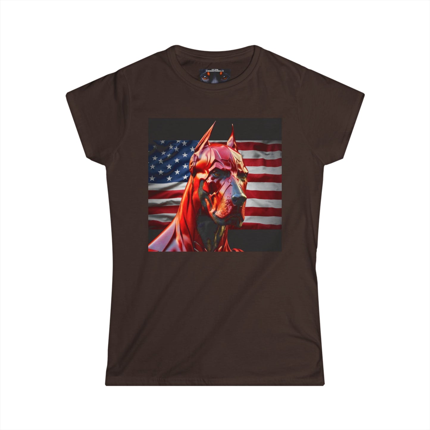 USA 3 Women's Softstyle Tee
