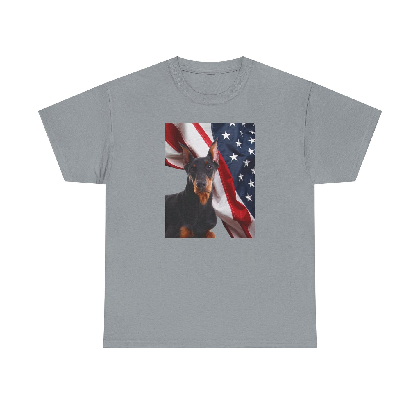 USA Flag 1 2025 Unisex Heavy Cotton Tee