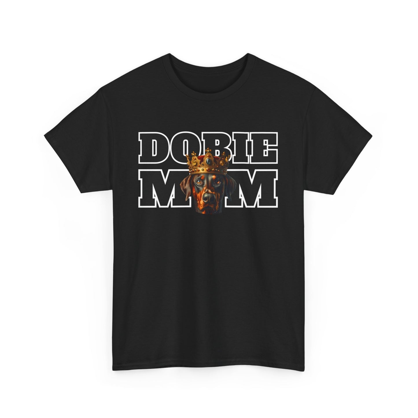 Dobie Mom 13 2025 Unisex Heavy Cotton Tee