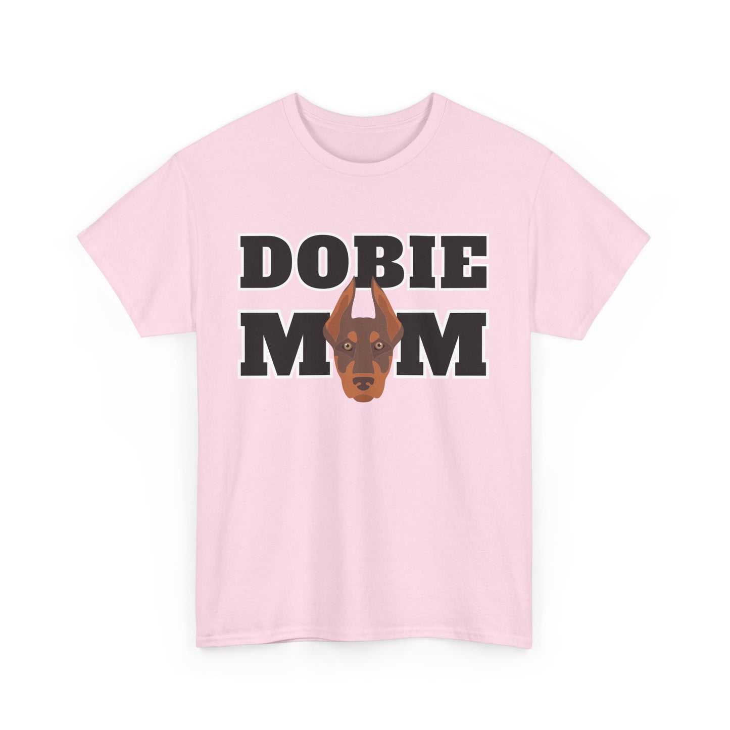 Dobie Mom 07 2025 Unisex Heavy Cotton Tee