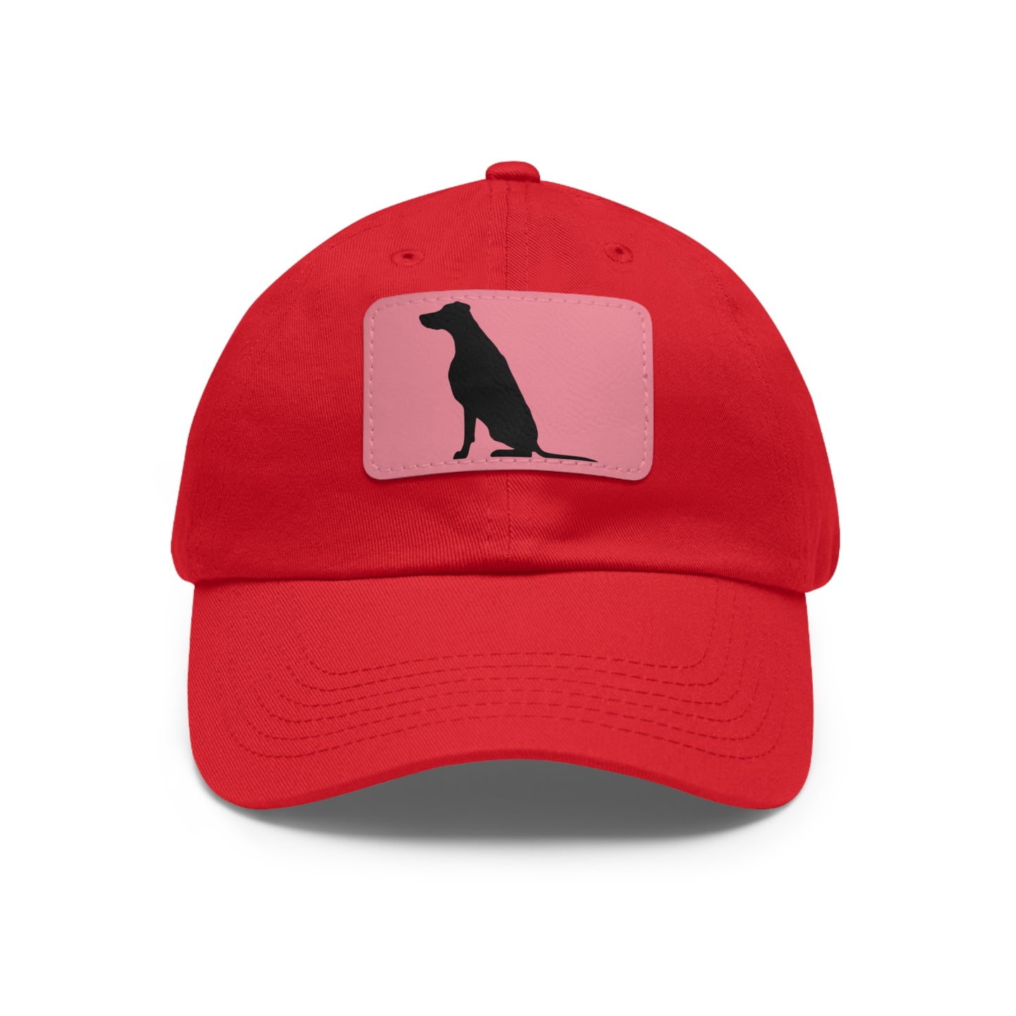 Sit 1 Dad Hat with Leather Patch (Rectangle)