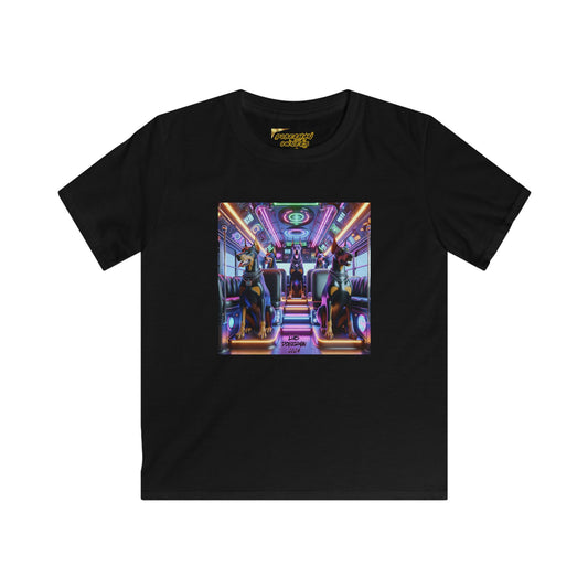 Luis Doberman Edition 001 Kids Softstyle Tee