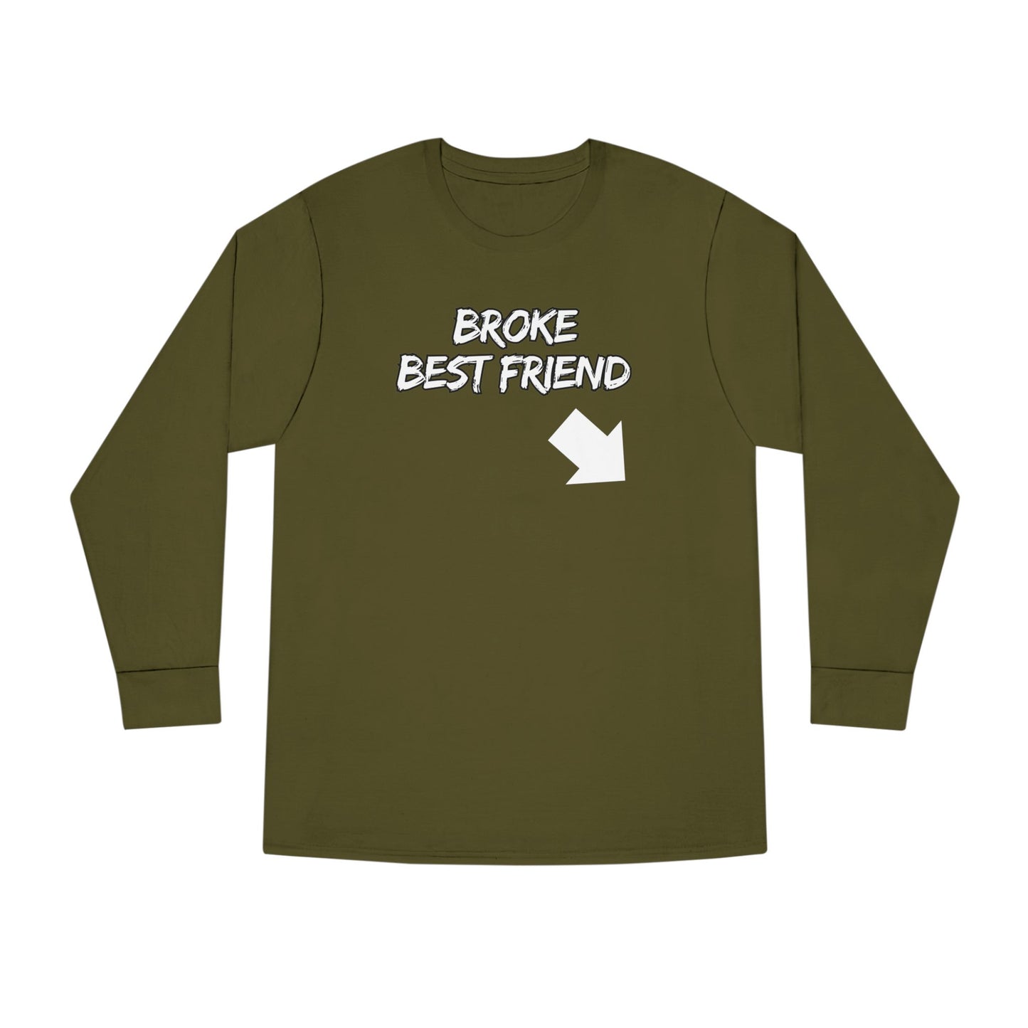 Bestfriend 1| Long Sleeve Crewneck Tee