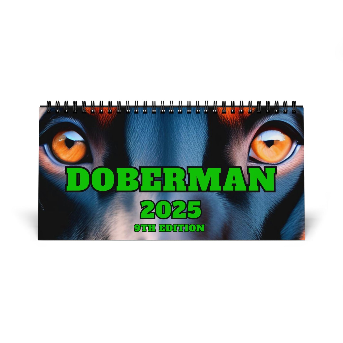 Dobernan DTT 9th Edition Desktop Calendar (2025 grid)