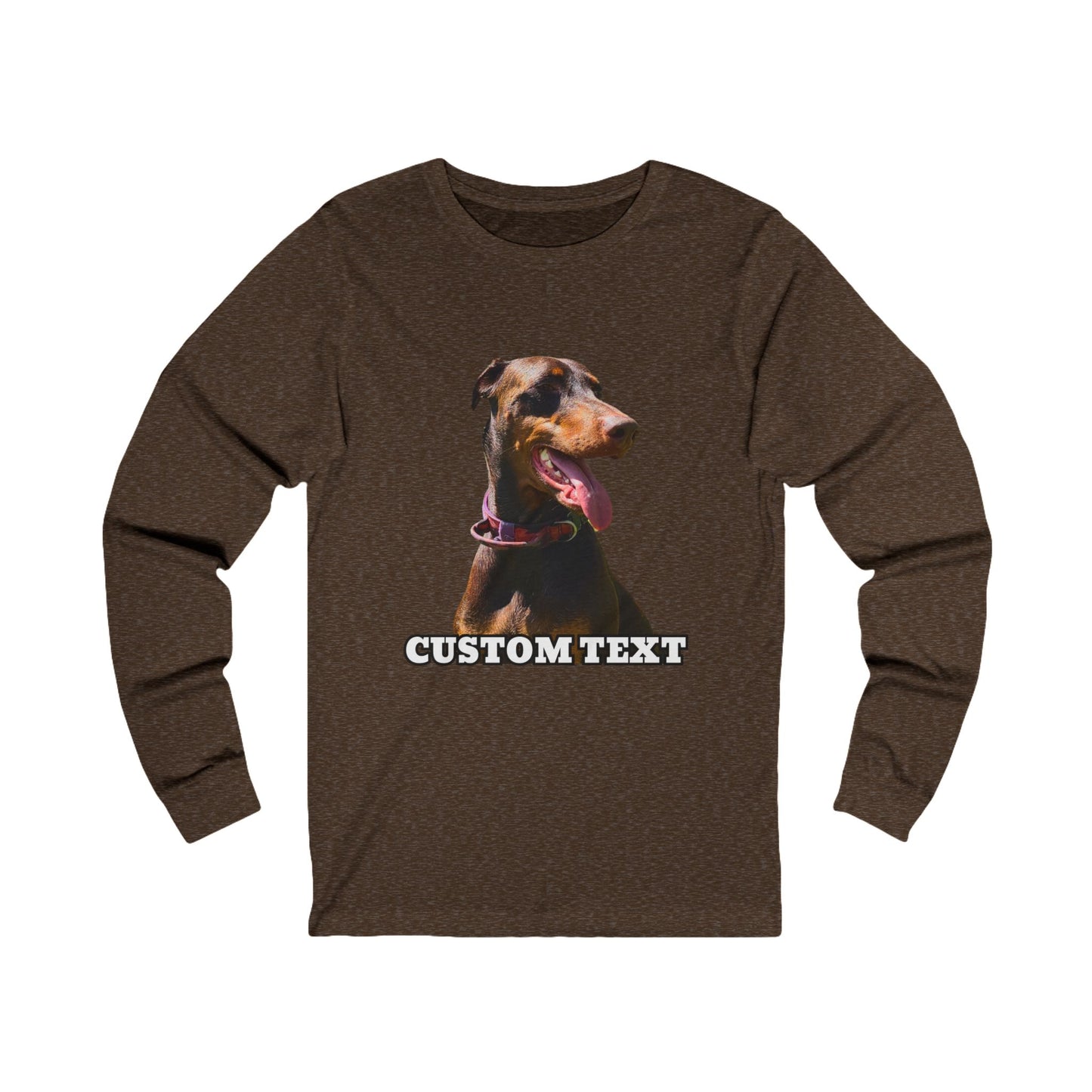 Custom Unisex Jersey Long Sleeve Tee