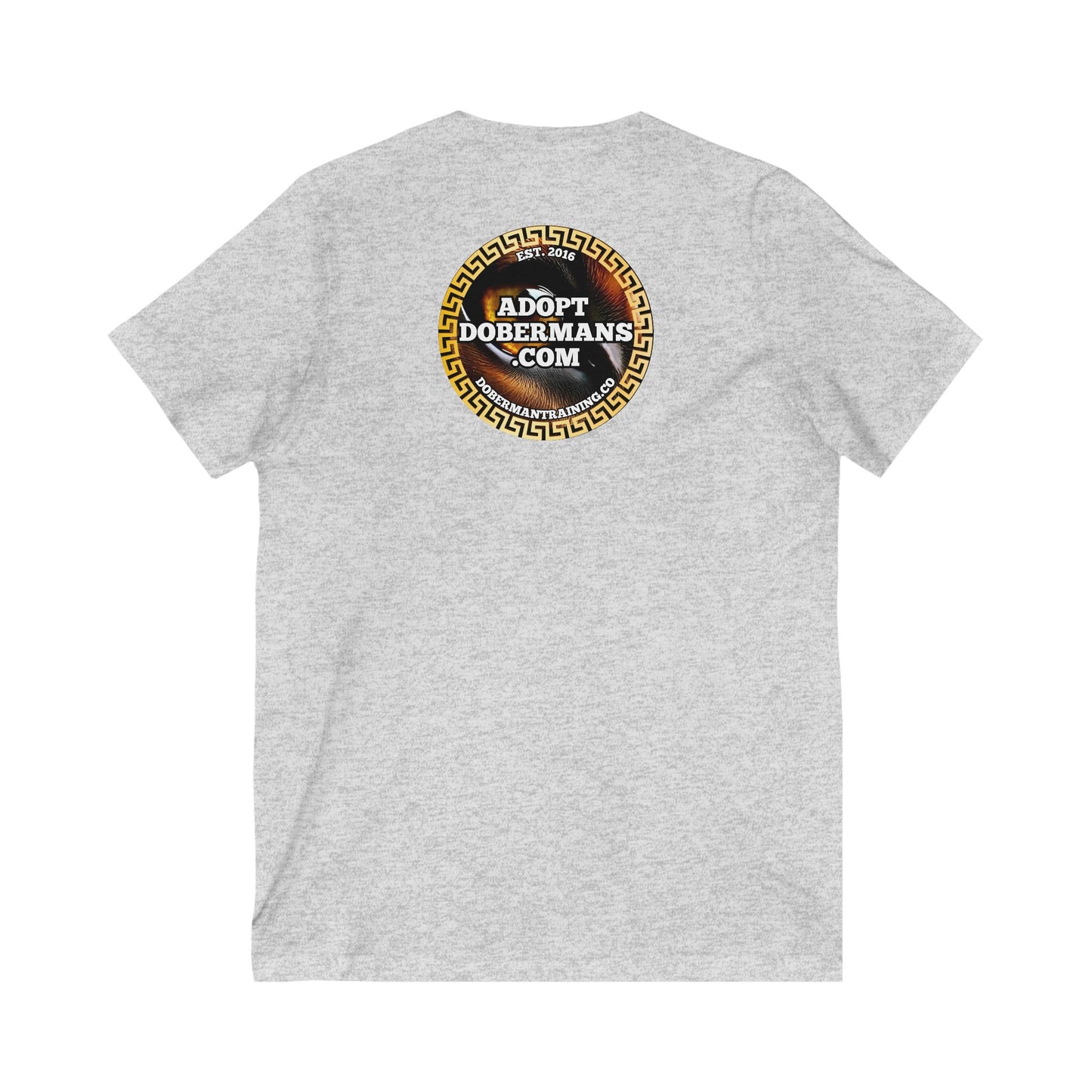 Adopt 143 Special Edition Private Label Unisex Jersey Short Sleeve V-Neck Tee