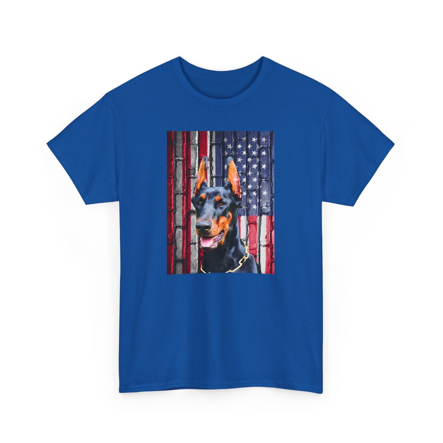 USA Flag 2 2025 Unisex Heavy Cotton Tee