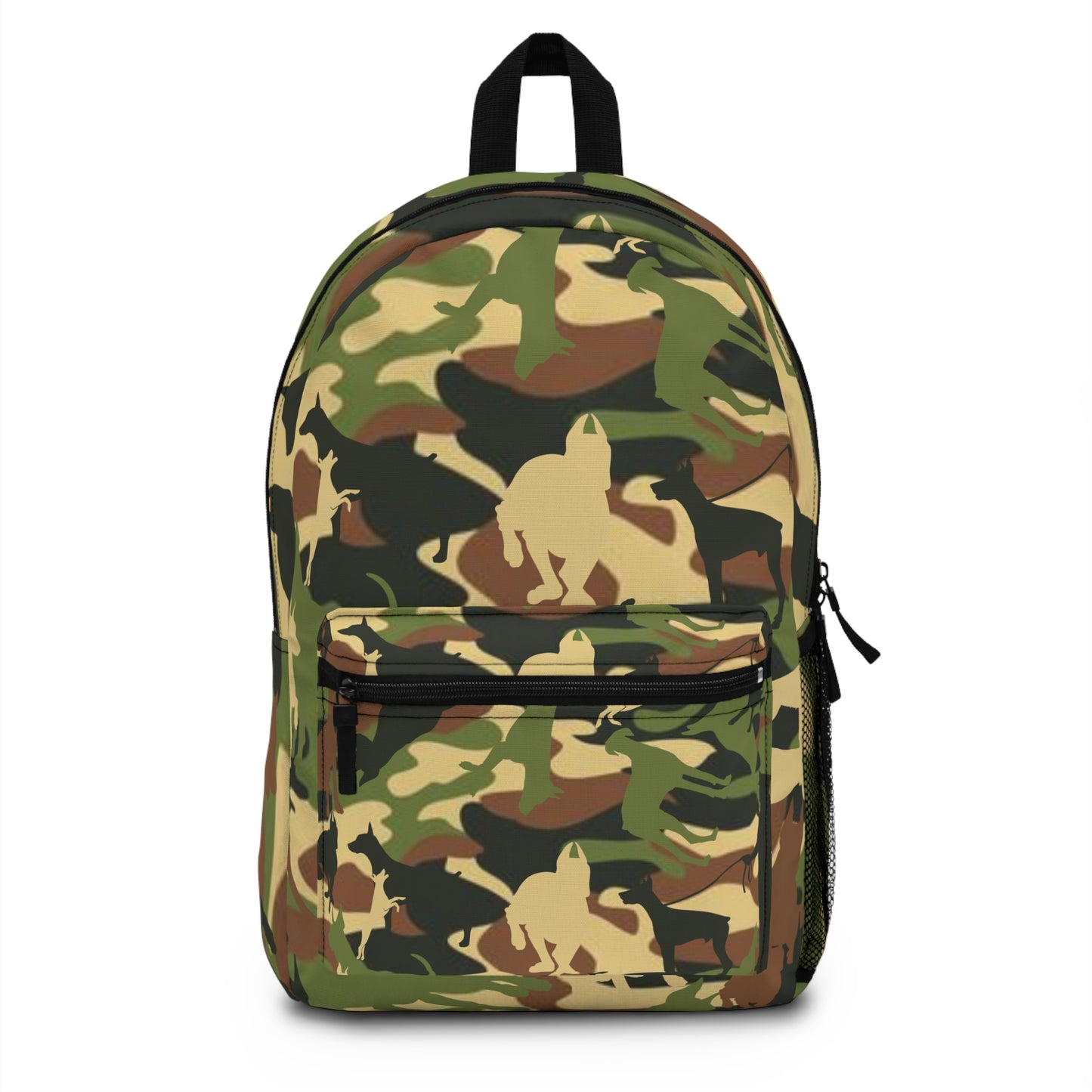 Doberman Camo Print 2 Backpack