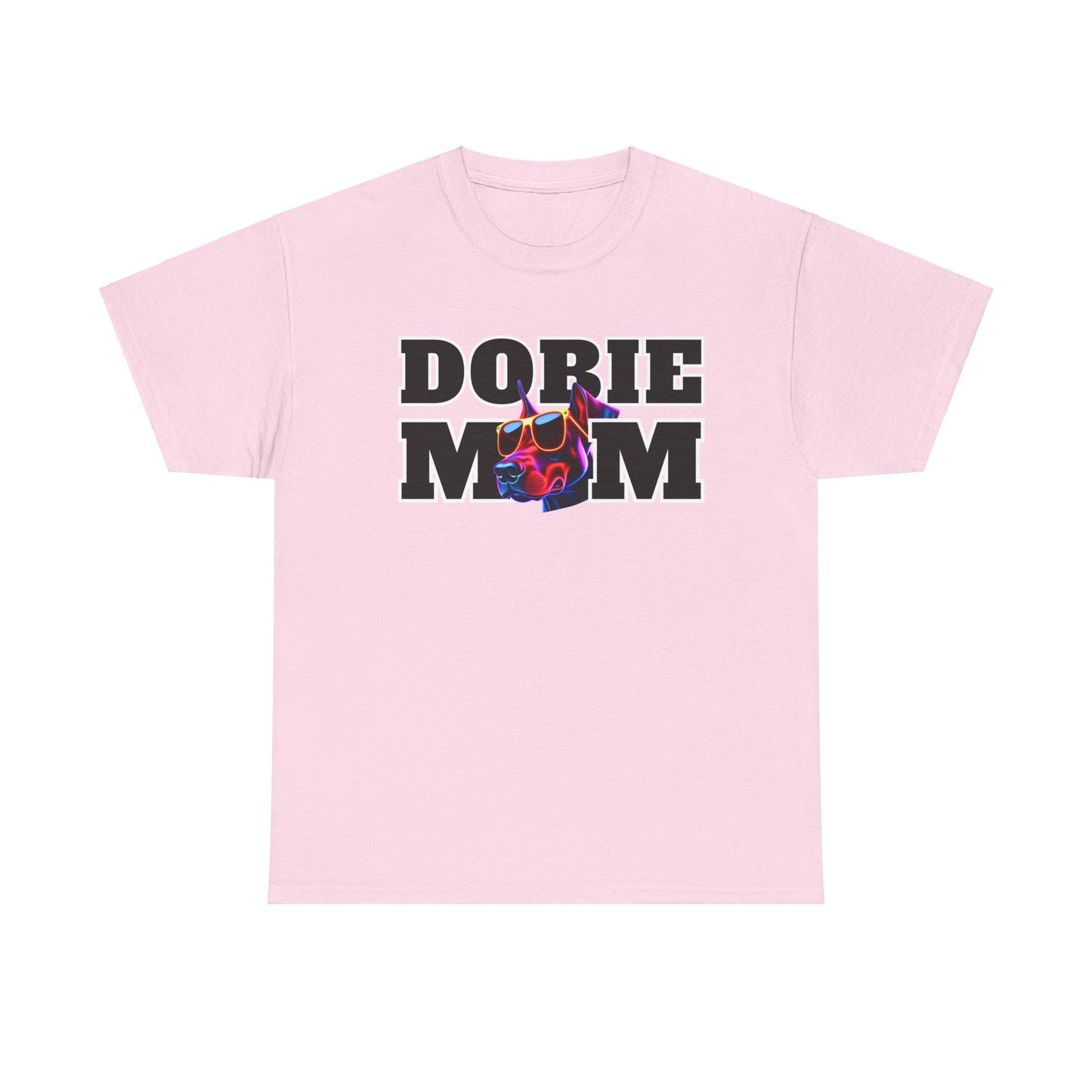 Dobie Mom 09 2025 Unisex Heavy Cotton Tee