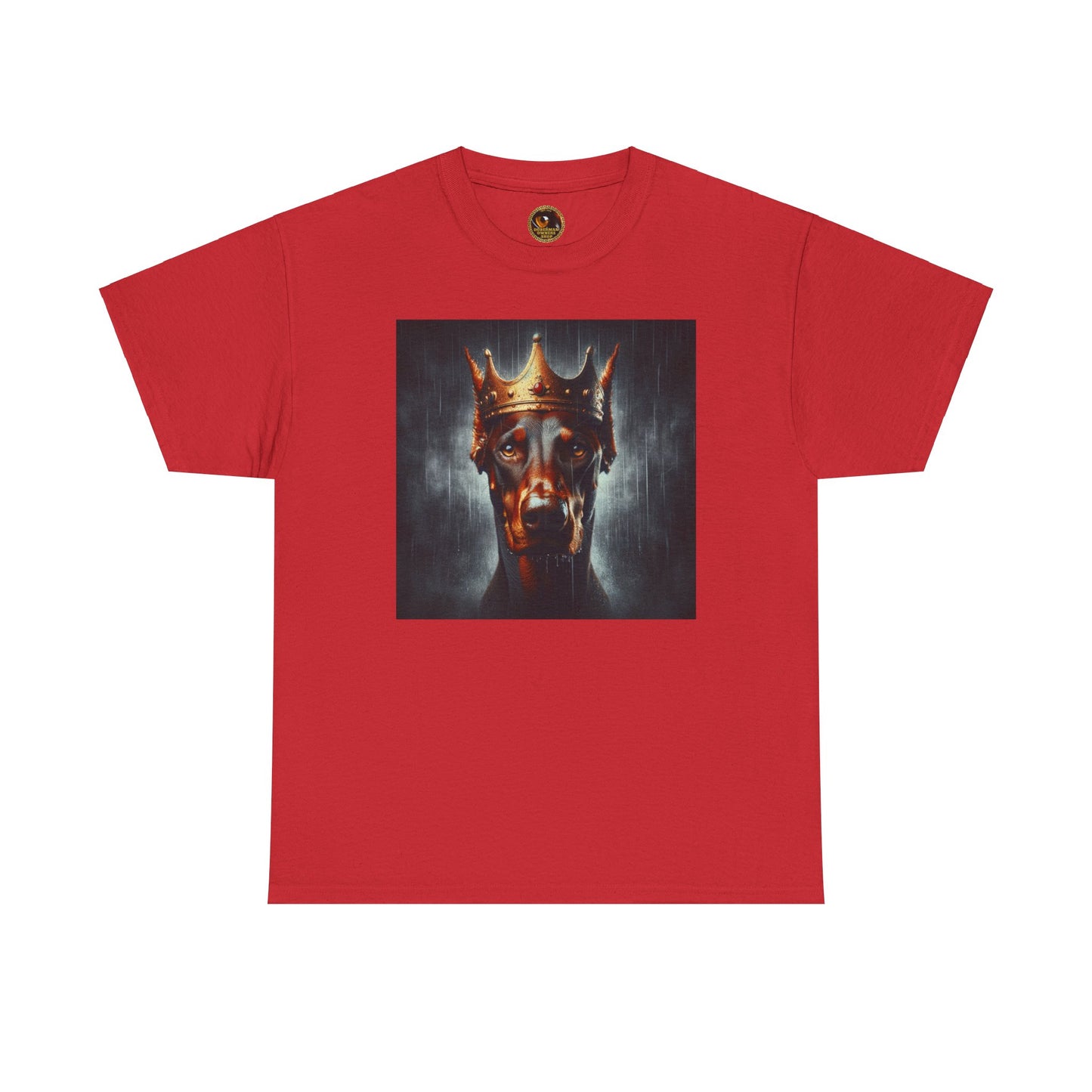 Red 1 Private Lable Unisex Heavy Cotton Tee