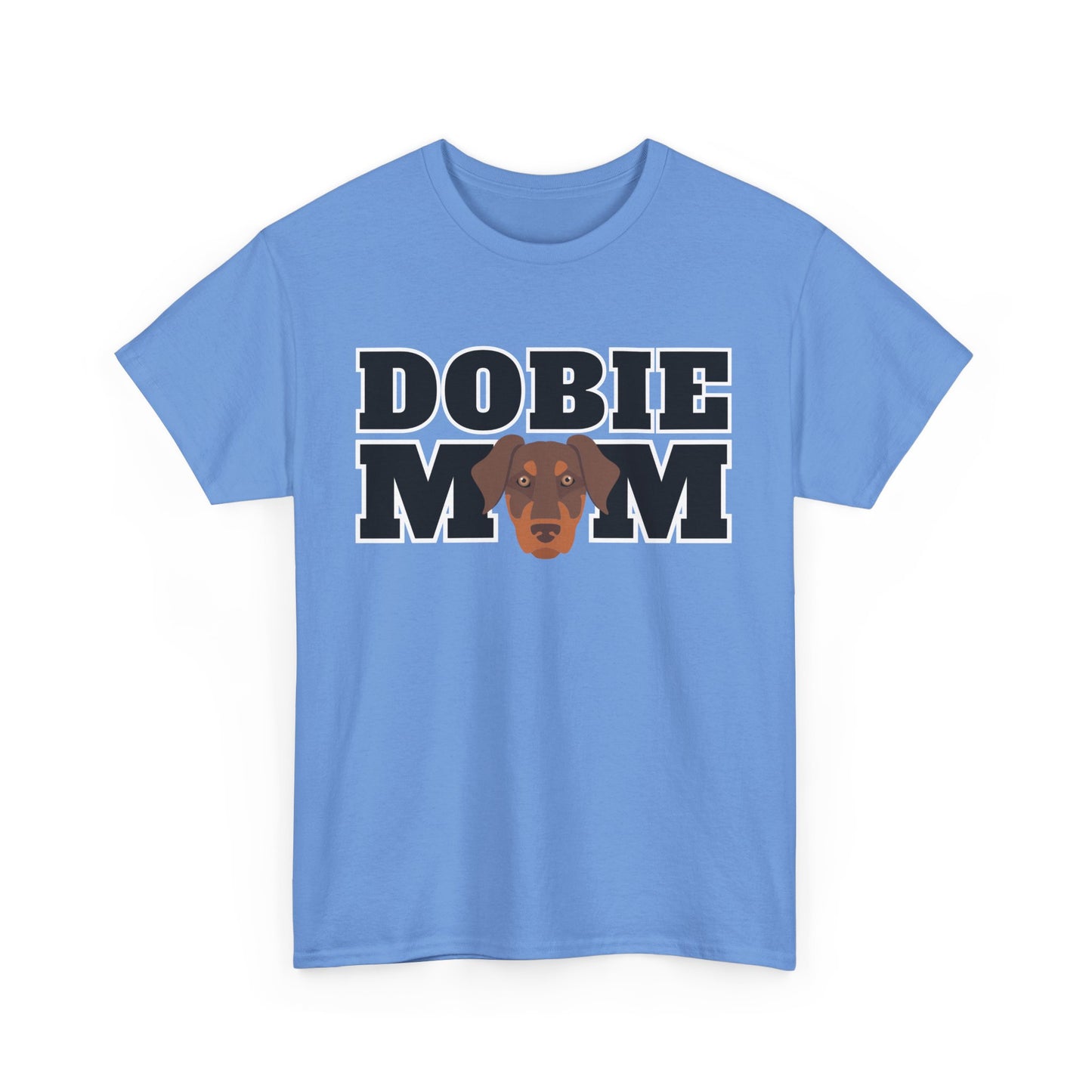 Dobie Mom 04 2025 Unisex Heavy Cotton Tee