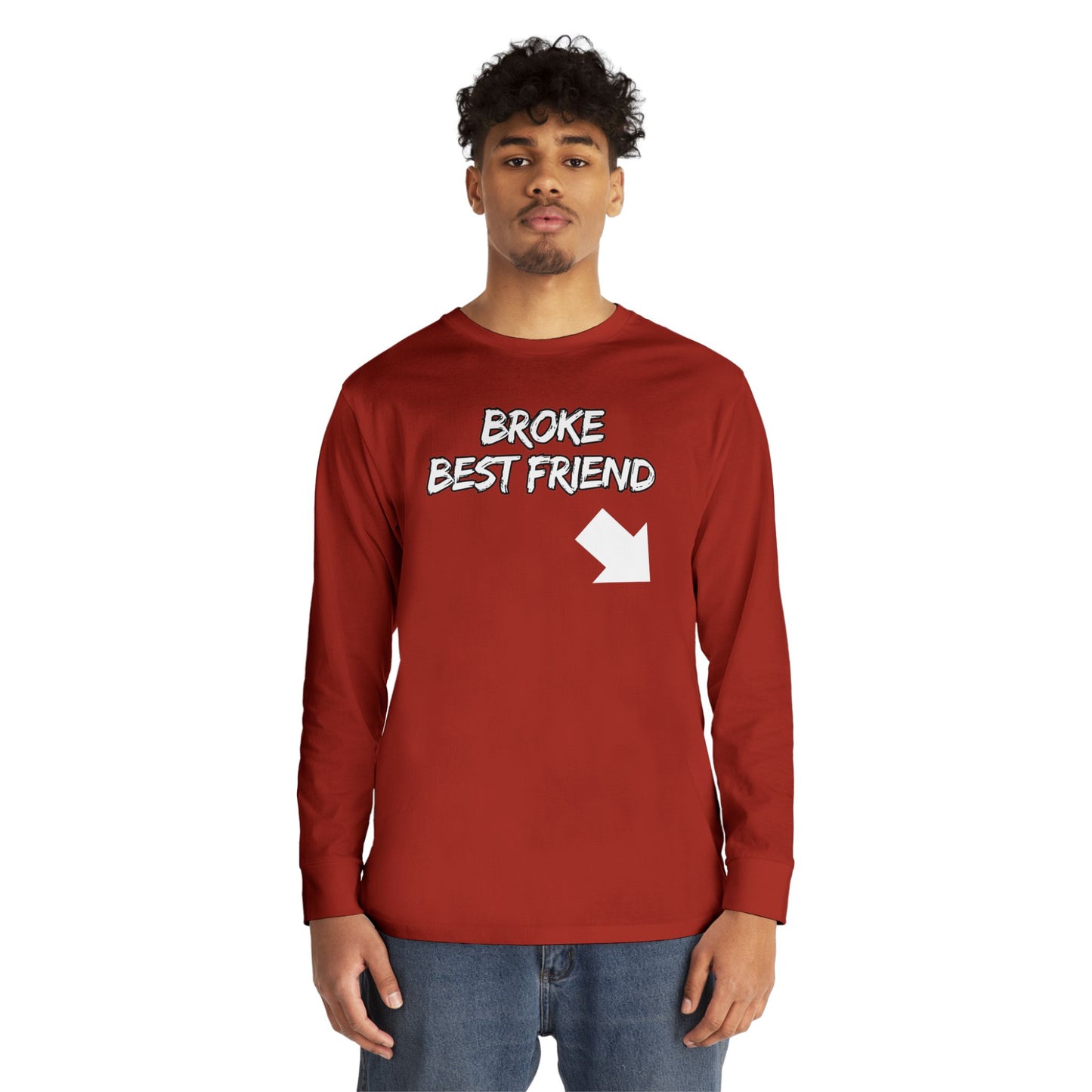 Bestfriend 1| Long Sleeve Crewneck Tee