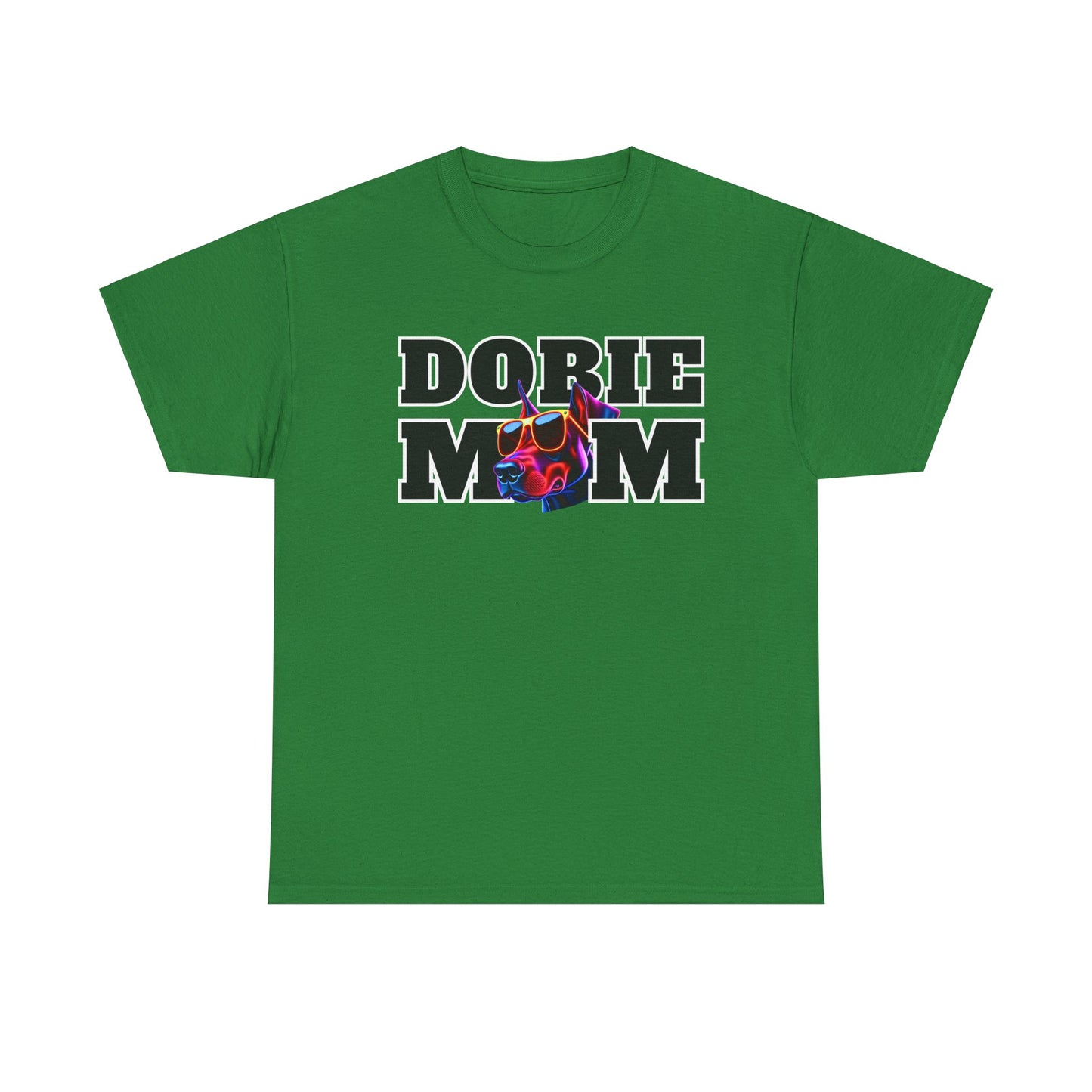 Dobie Mom 09 2025 Unisex Heavy Cotton Tee