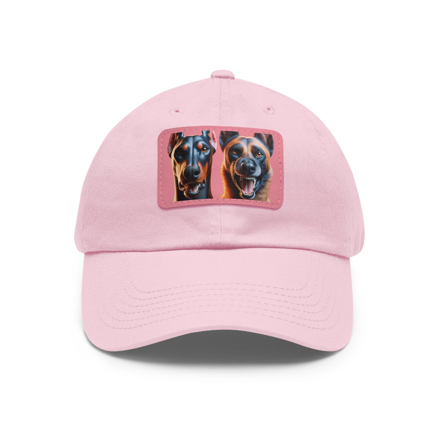 FA & FO 1 Dad Hat with Leather Patch (Rectangle)