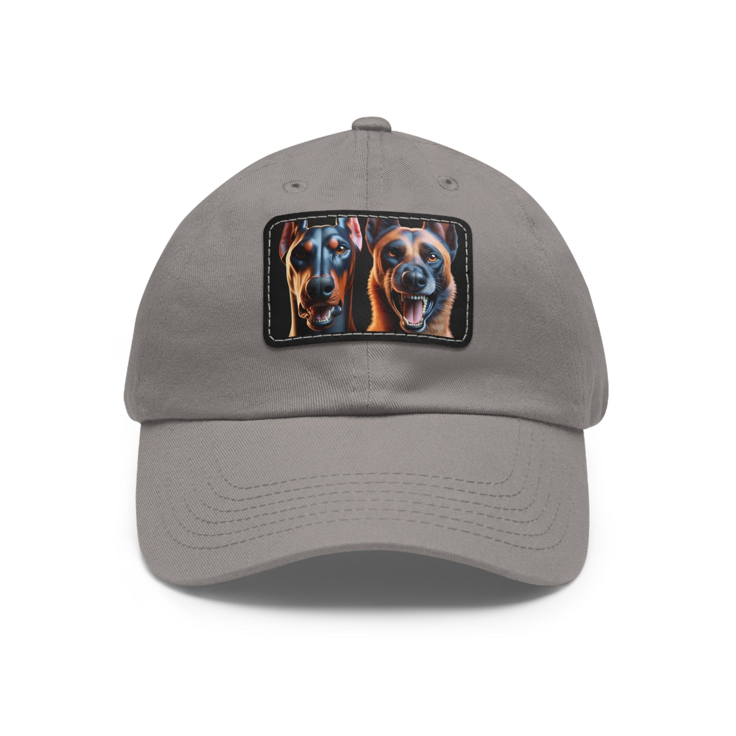 FA & FO 1 Dad Hat with Leather Patch (Rectangle)