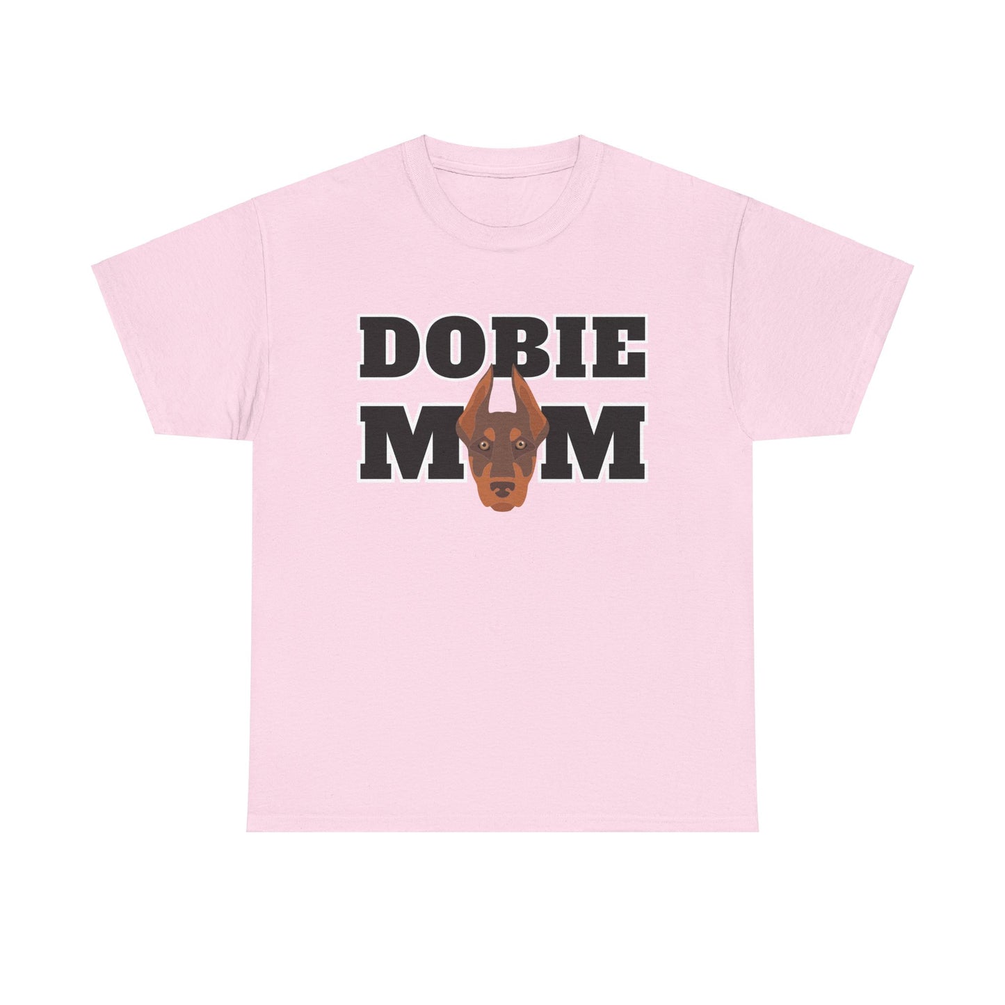 Dobie Mom 07 2025 Unisex Heavy Cotton Tee