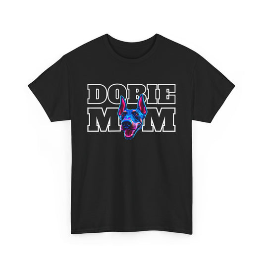 Dobie Mom 08 2025 Unisex Heavy Cotton Tee