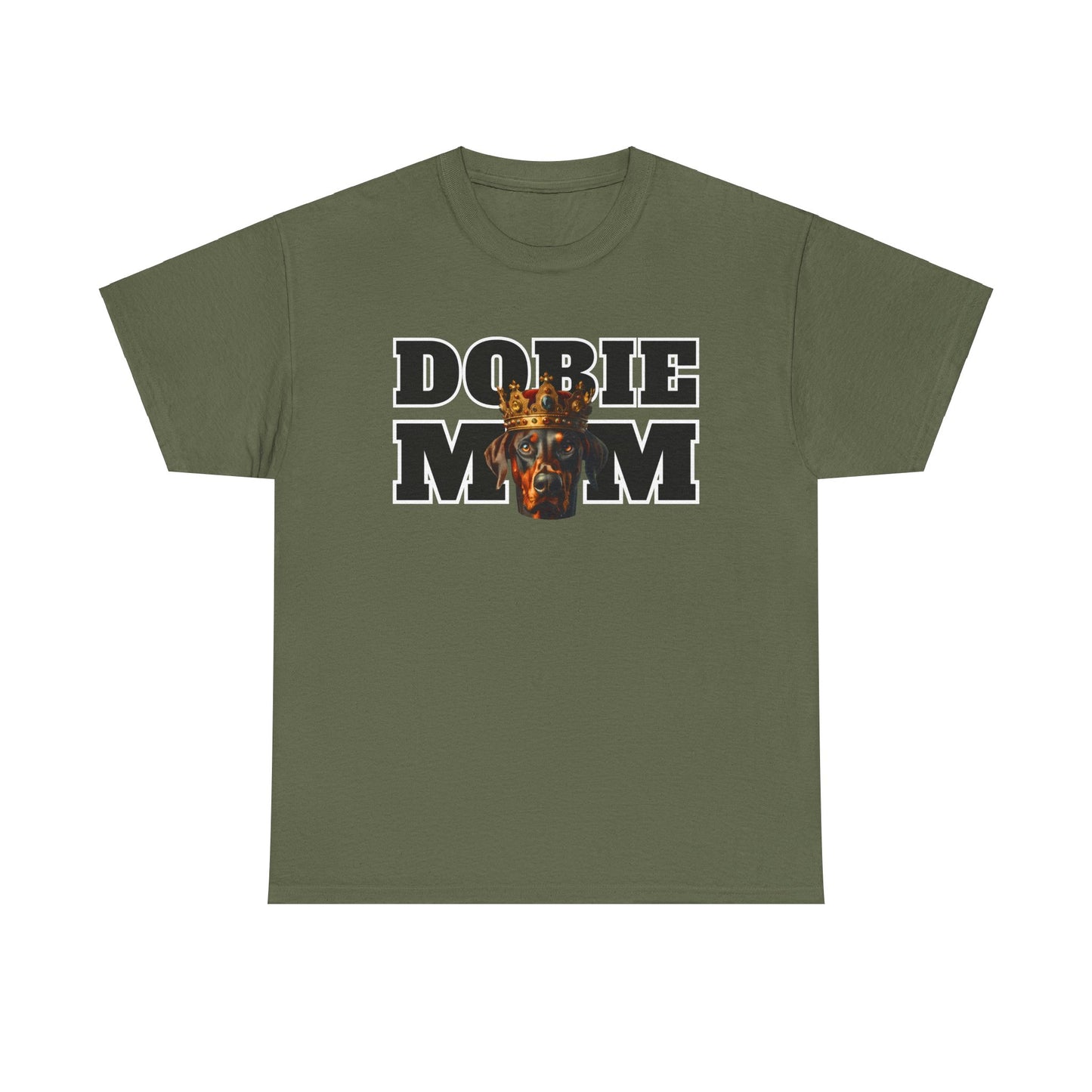 Dobie Mom 13 2025 Unisex Heavy Cotton Tee