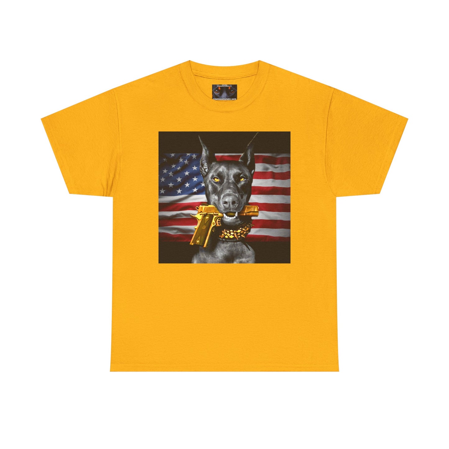 USA 2 Private Lable Unisex Heavy Cotton Tee