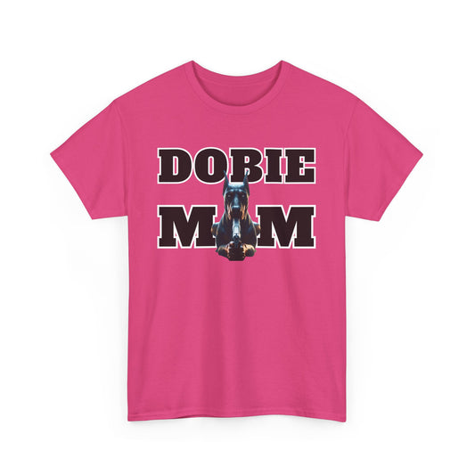 Dobie Mom 06 2025 Unisex Heavy Cotton Tee