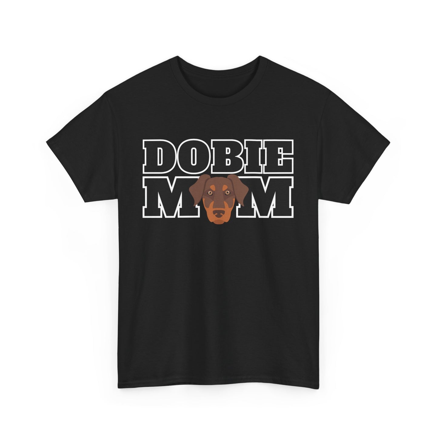 Dobie Mom 04 2025 Unisex Heavy Cotton Tee