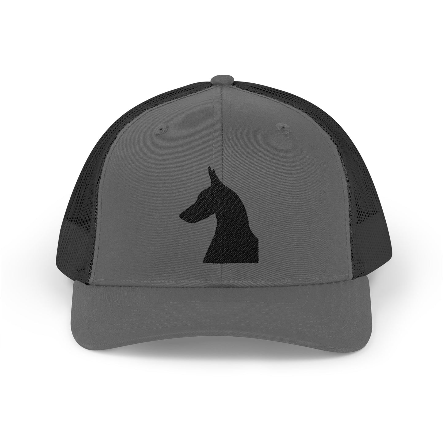 Doberman 5 Silhouette Snapback Trucker Cap