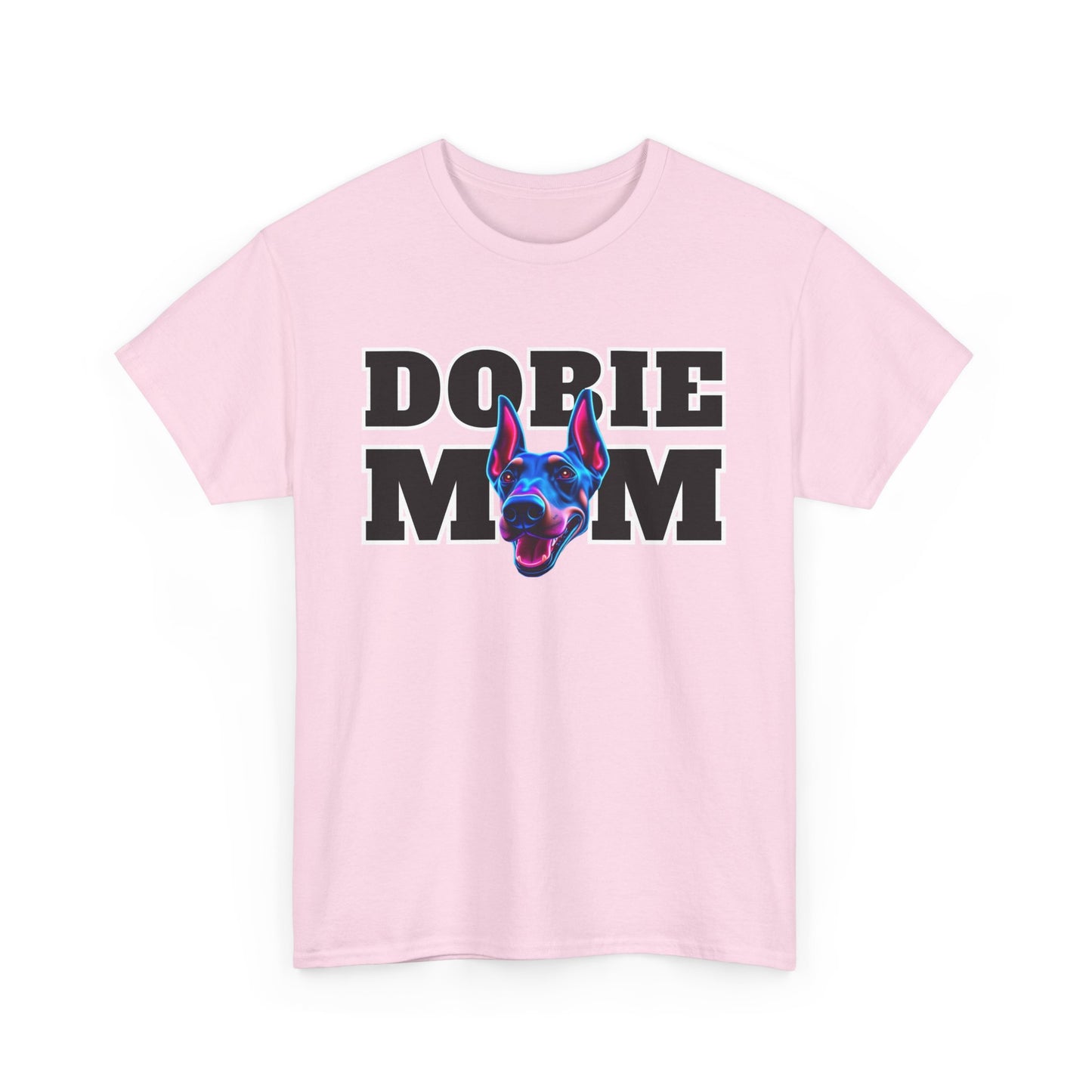 Dobie Mom 08 2025 Unisex Heavy Cotton Tee