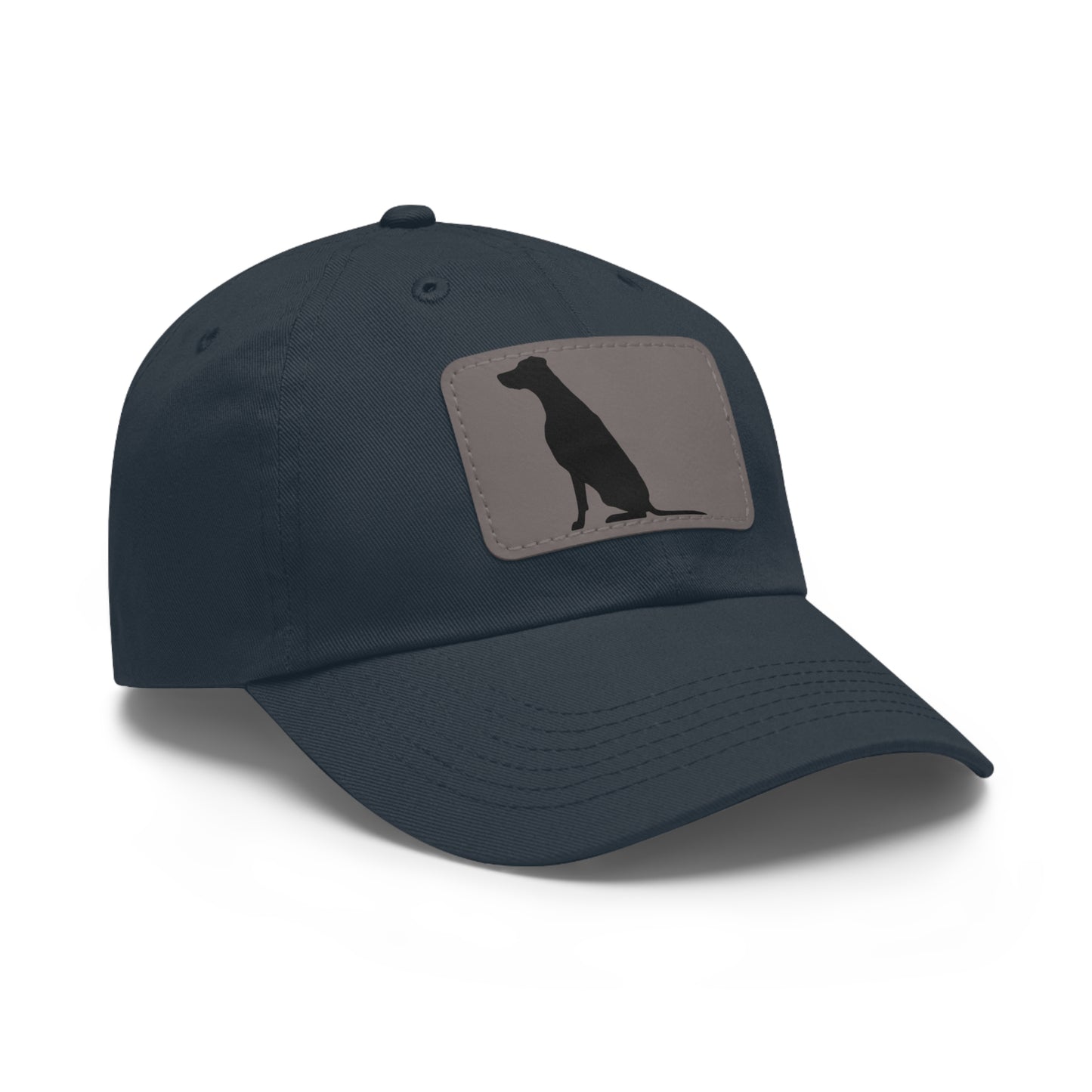 Sit 1 Dad Hat with Leather Patch (Rectangle)
