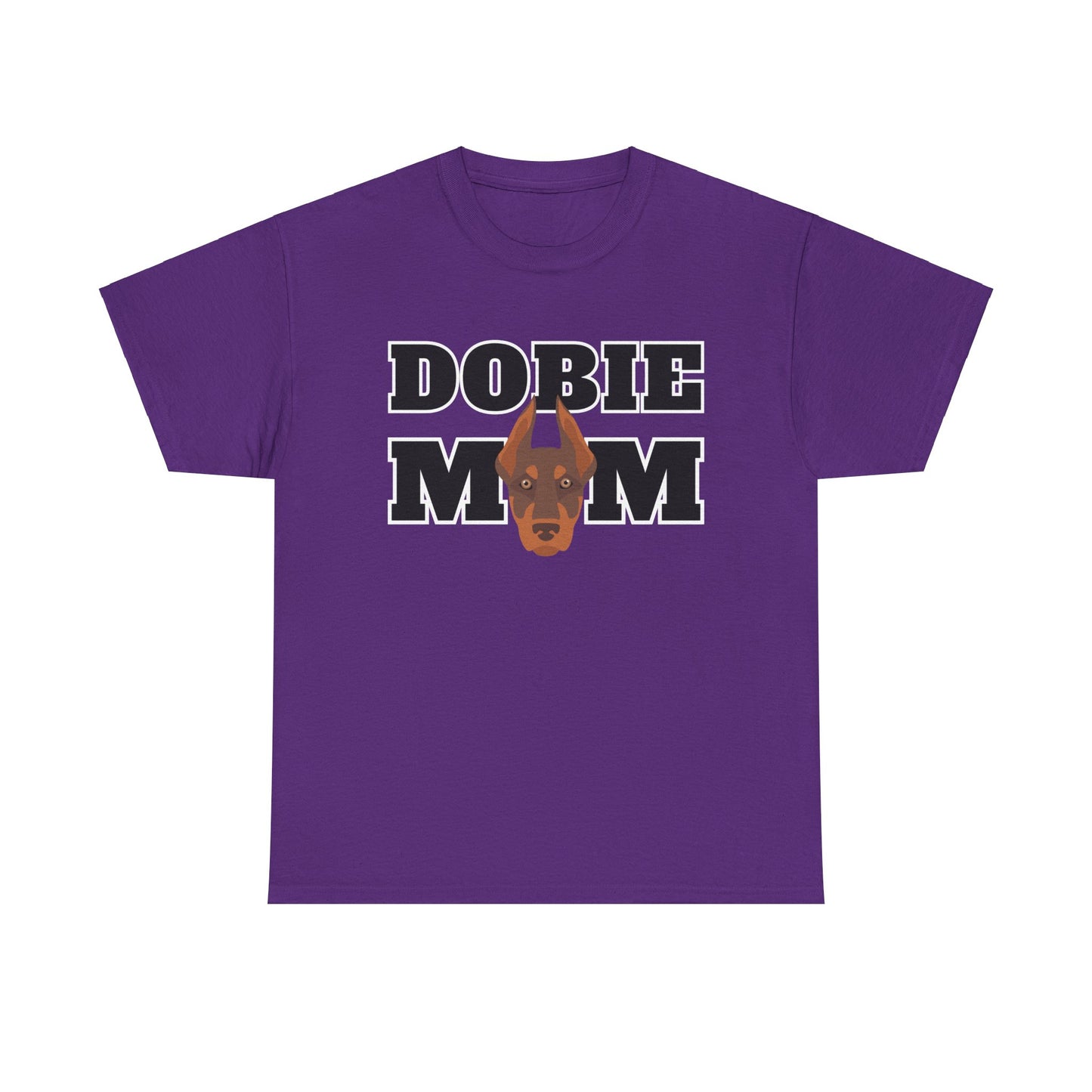 Dobie Mom 07 2025 Unisex Heavy Cotton Tee