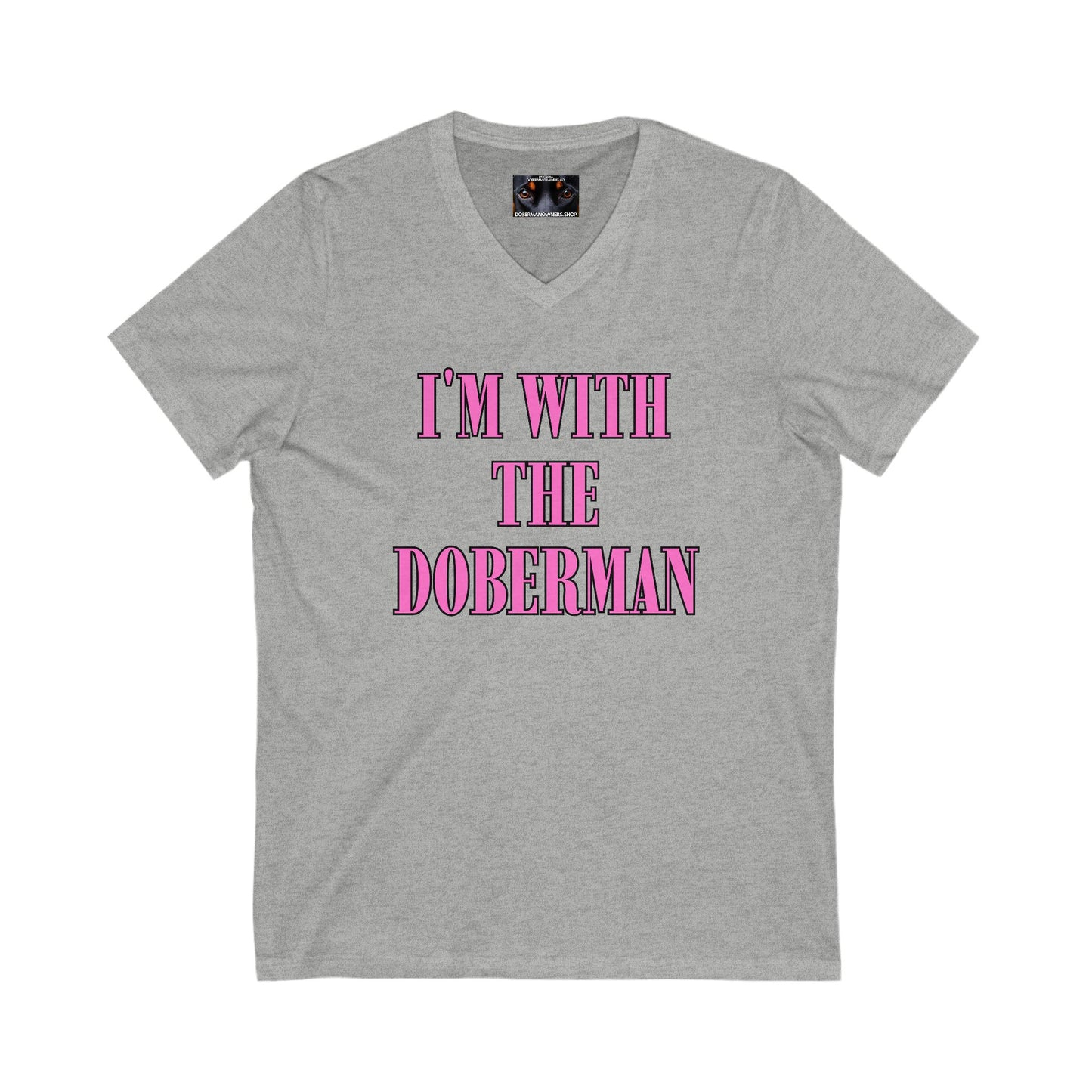 Owners 3 Private Label Unisex Jersey Short Sleeve V-Neck Tee
