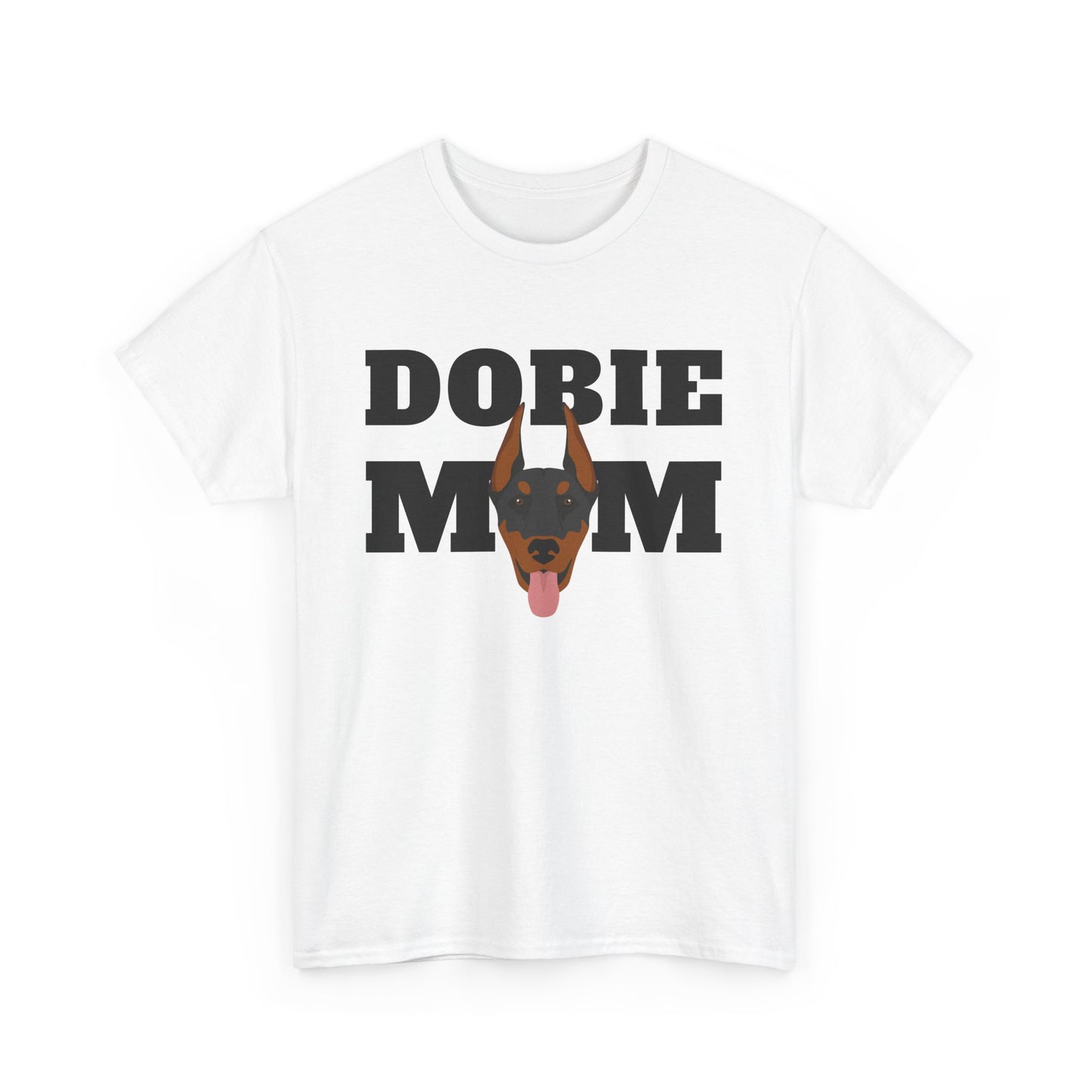 Dobie Mom 02 2025 Unisex Heavy Cotton Tee