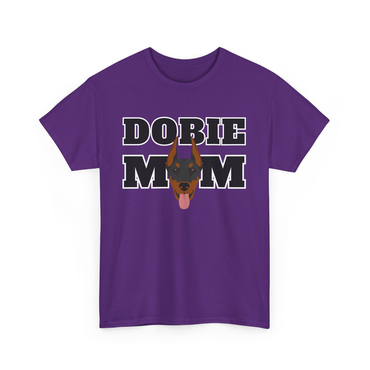 Dobie Mom 02 2025 Unisex Heavy Cotton Tee