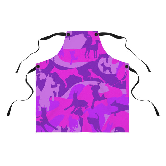 Doberman Camo Pattern 5 Apron (AOP)